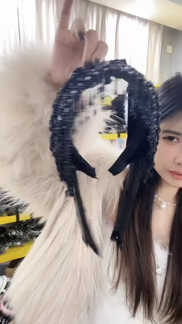合金布艺高定发箍