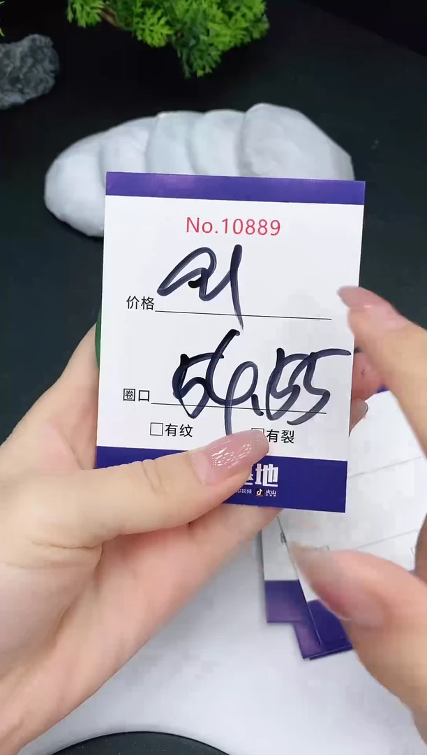 未镶嵌手镯翡翠10889