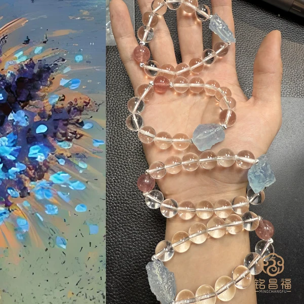 铭昌福精品时来运转白水晶手串（多样性发其一）（12mm）5222-2