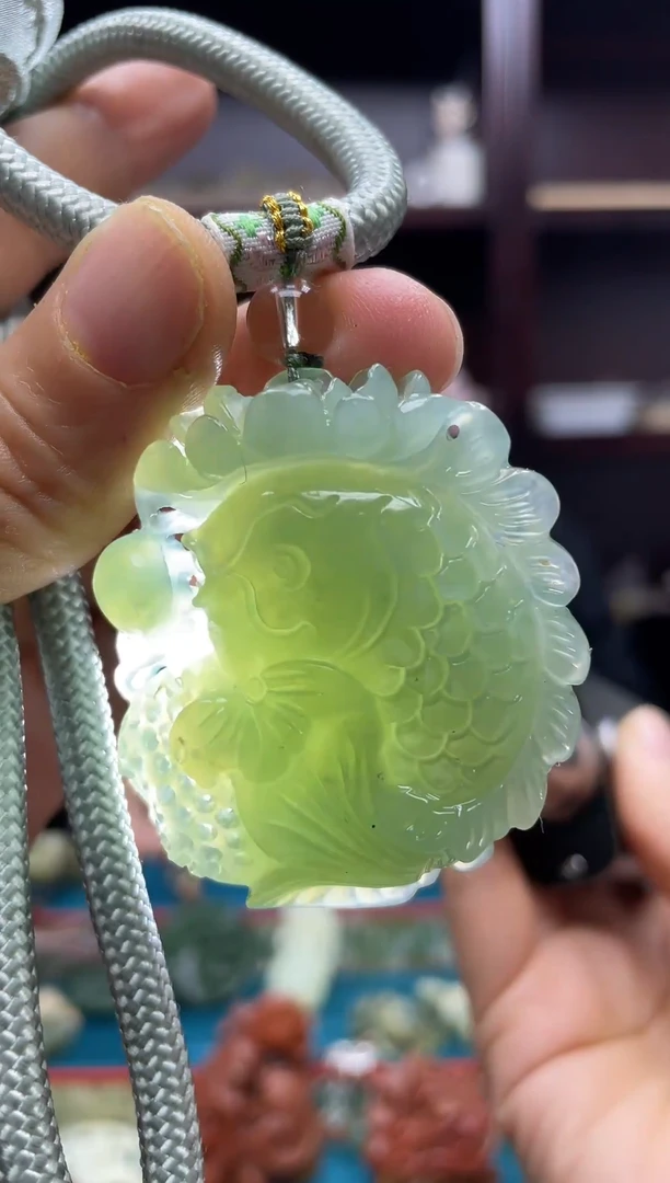 未镶嵌岫玉吊坠多样性发*货拍一发一