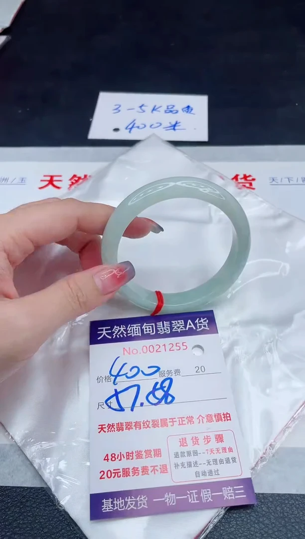 未镶嵌手镯翡翠400.00