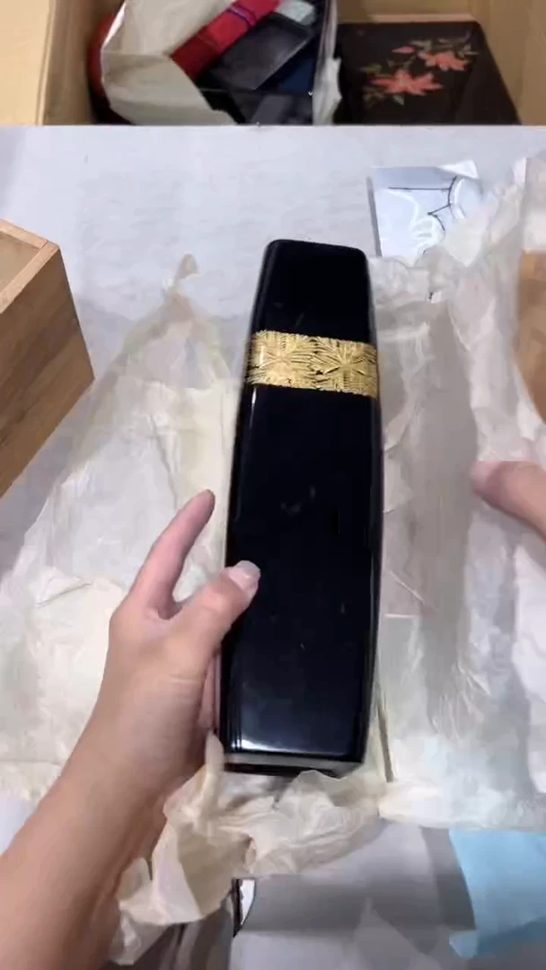 茶道相关道具木质花瓶