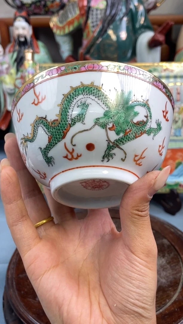 瓷片微瑕慎拍景德镇窑老厂瓷器单件