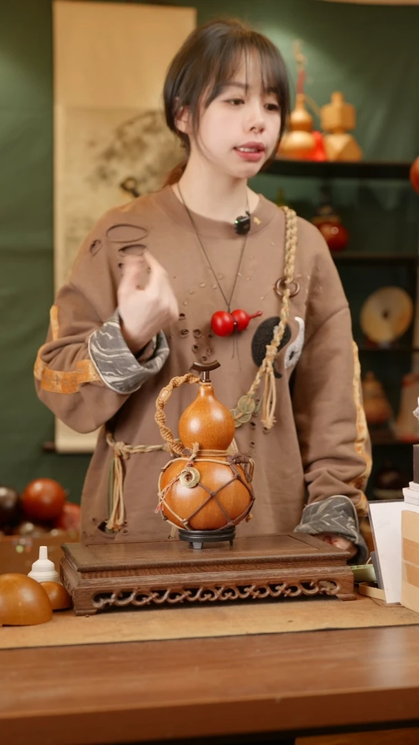 249号精品天然大漆酒葫芦一物一拍~