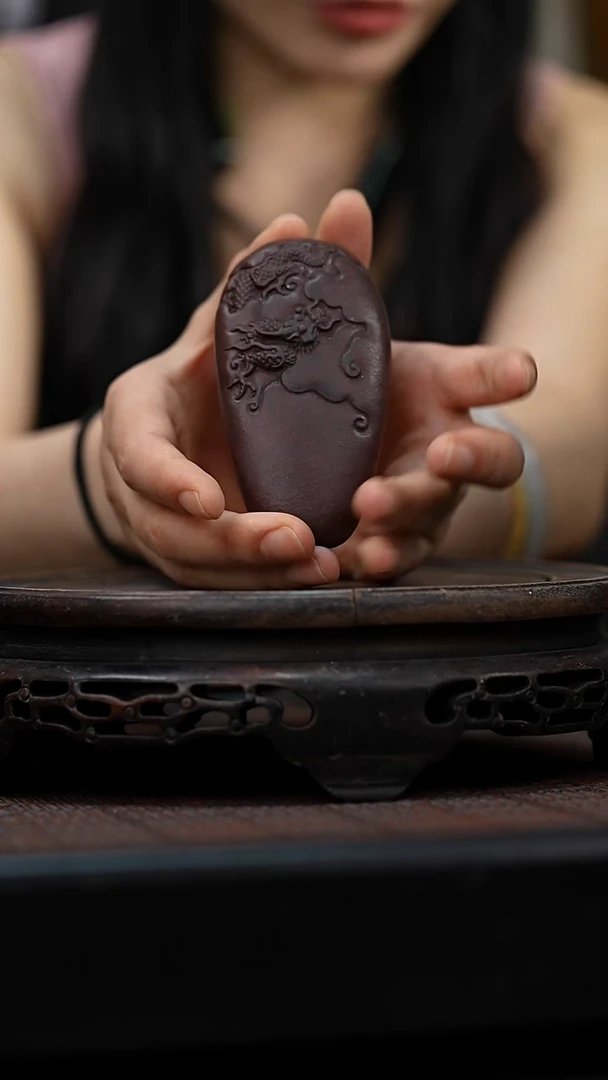 茶壶紫砂宜兴岁颐传砂原矿全手茶宠