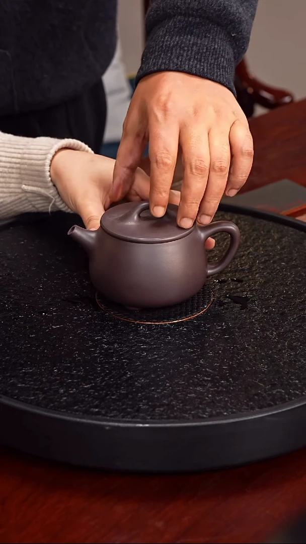茶壶紫砂成进窑 高石瓢135  紫泥 260毫升