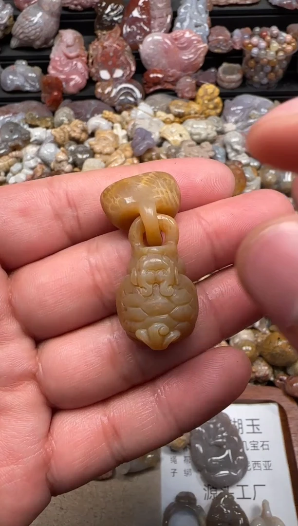 【闪购商品】硅化珊瑚（珊瑚玉）颈饰未镶嵌068