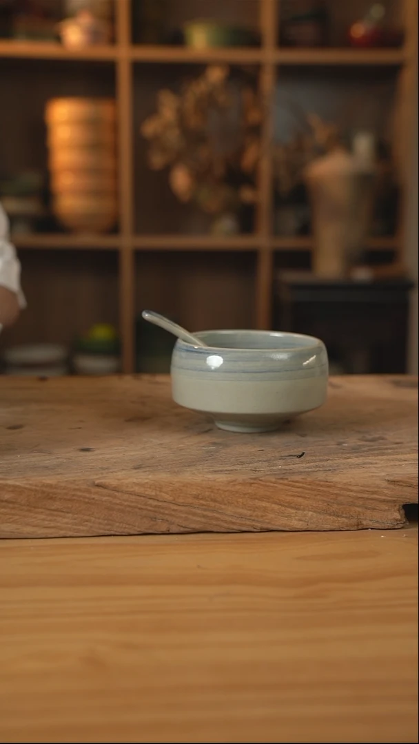 青云系列的钵钵米饭碗加勺子