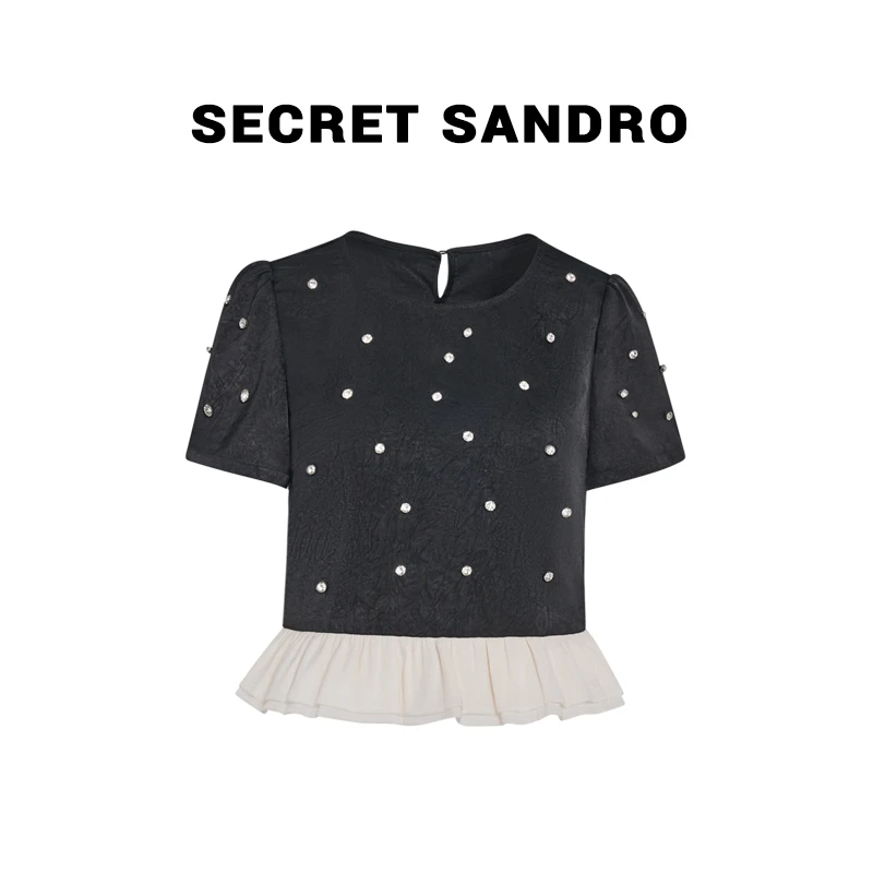 【黑松露】 Secret Sandro 楚楚 上衣 S55299125C