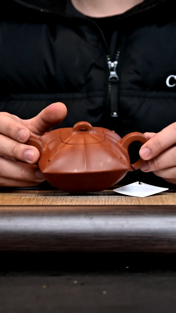 【闪购商品】紫砂茶壶CQ8959 全手合斗 朱泥