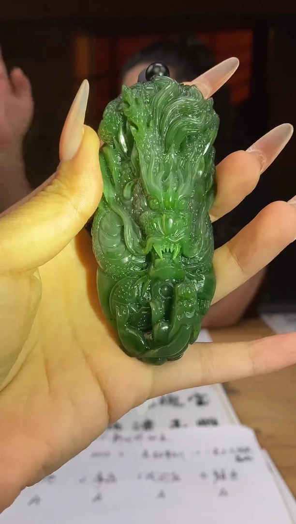 和田玉未镶嵌颈饰A450