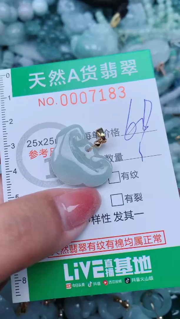 【闪购商品】翡翠颈饰未镶嵌.0007183