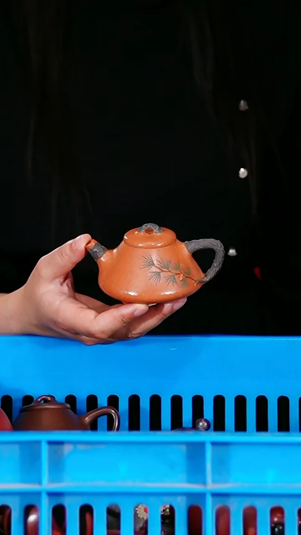 宜兴原矿紫砂壶茶壶120C