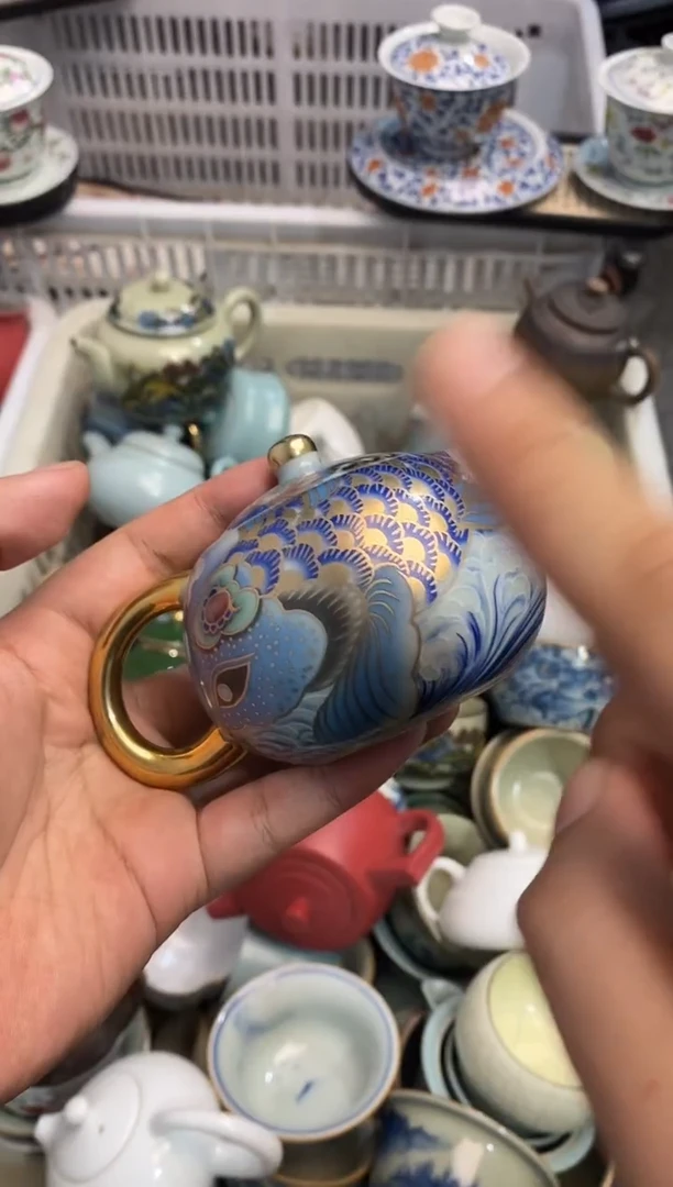 高端 茶壶 茶杯 茶具 轻轻微瑕