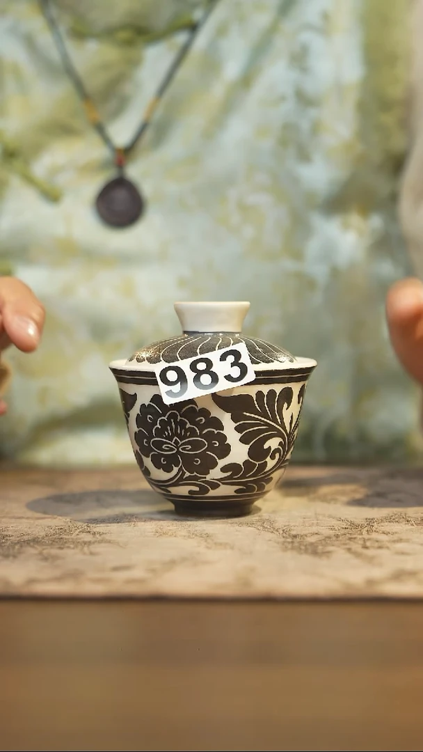 陶瓷茶器茶具盖碗983