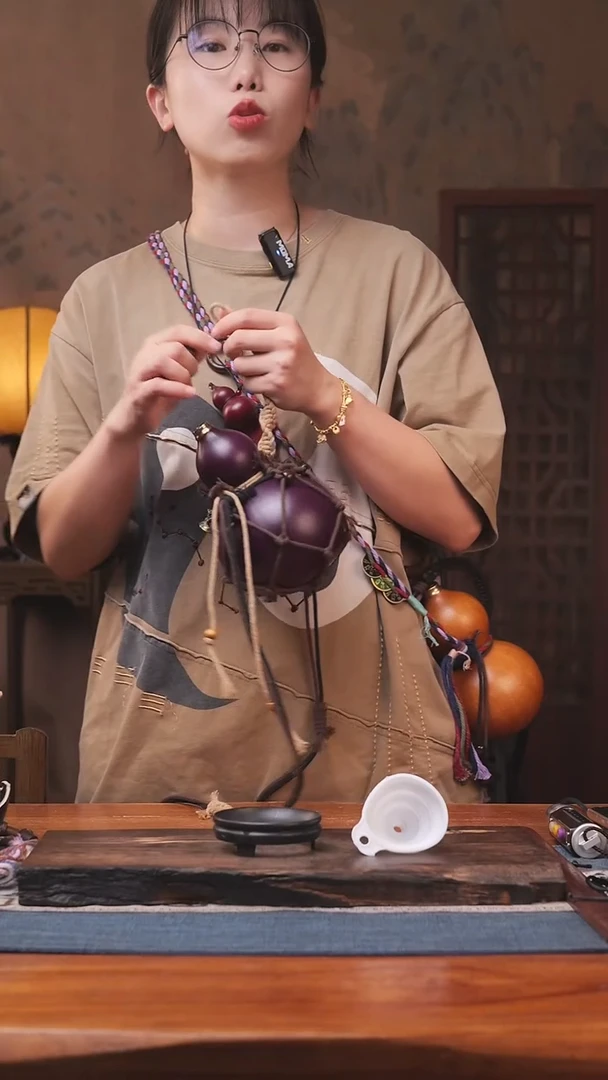 1632号精品大漆葫芦防腐防渗装水茶酒