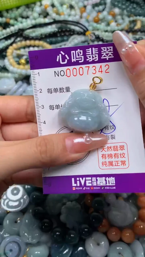 颈饰未镶嵌翡翠闪购007342