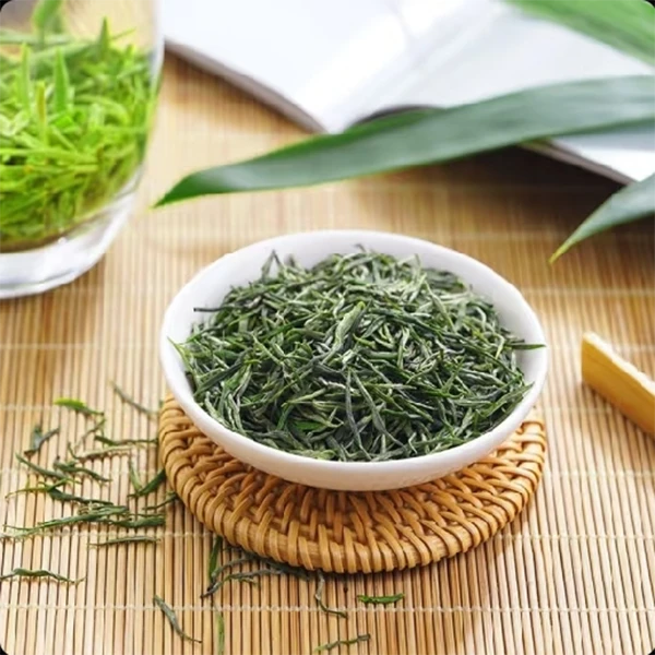 陕西特产富硒明前三级绿茶