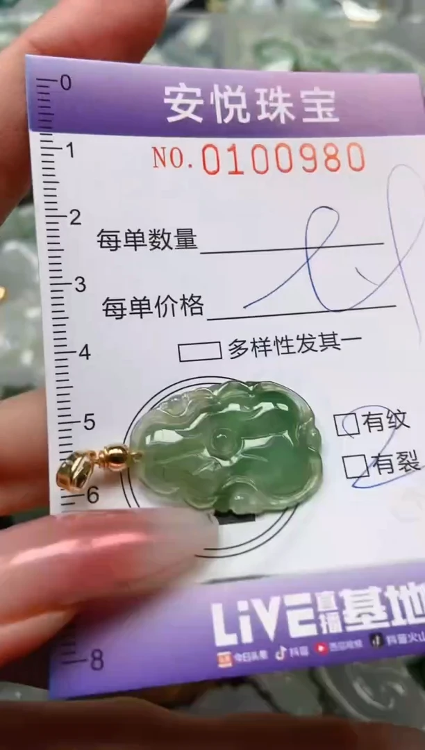 【闪购商品】翡翠颈饰未镶嵌闪购0100980