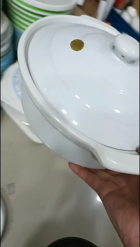 【闪购商品】瓷6升白砂锅