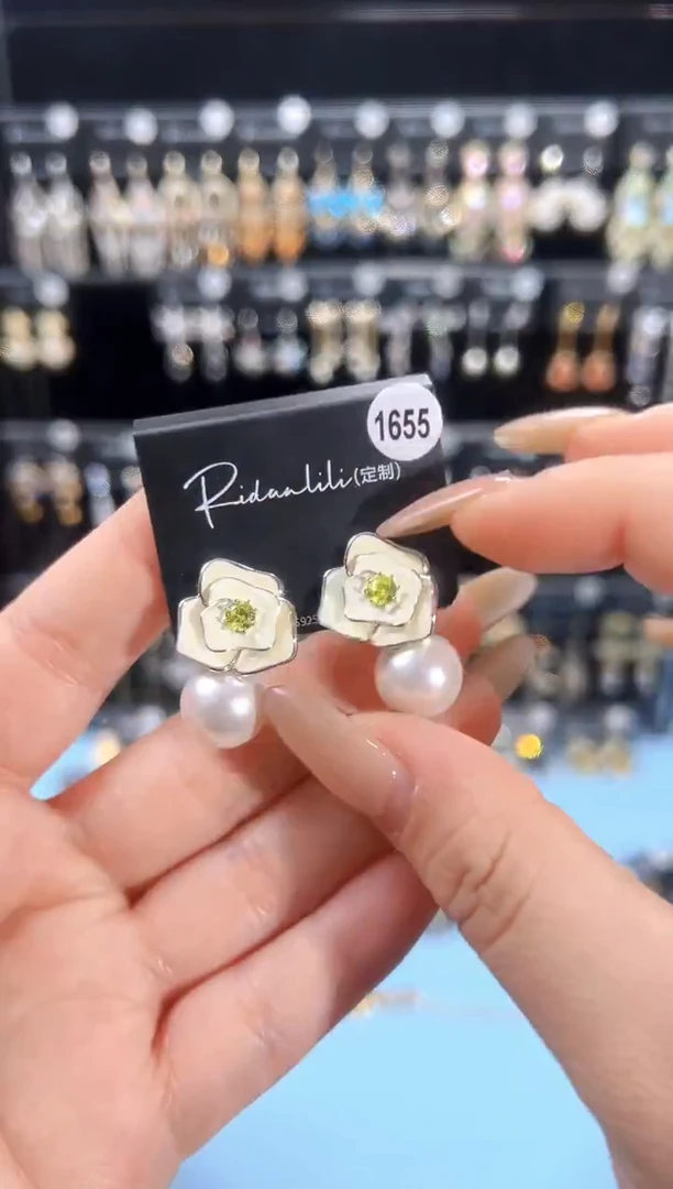 铜合金925银无里里1655玫瑰雨露（两戴）