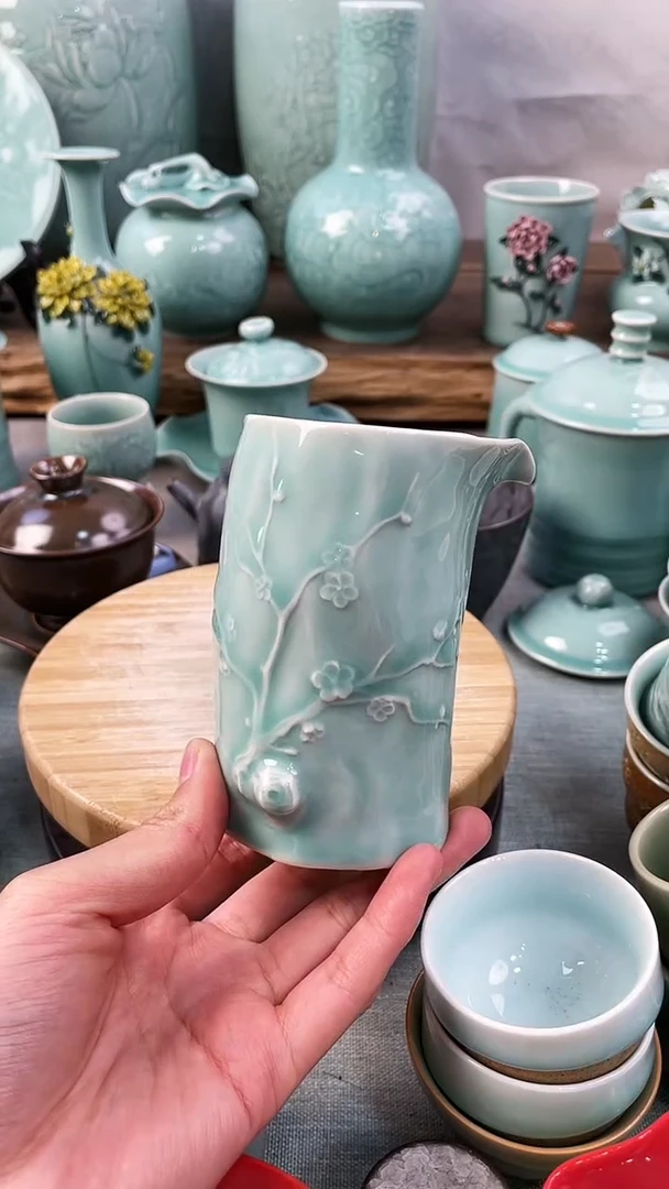 【闪购商品】特价 微瑕 慧仙青瓷