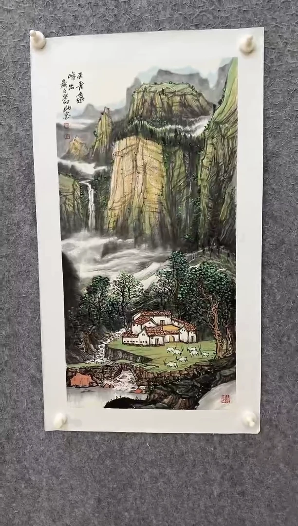 国画ST-LZZ-绘画作品