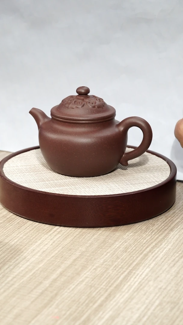 【闪购商品】底槽青茶壶大瑕莲子壶200CC容量