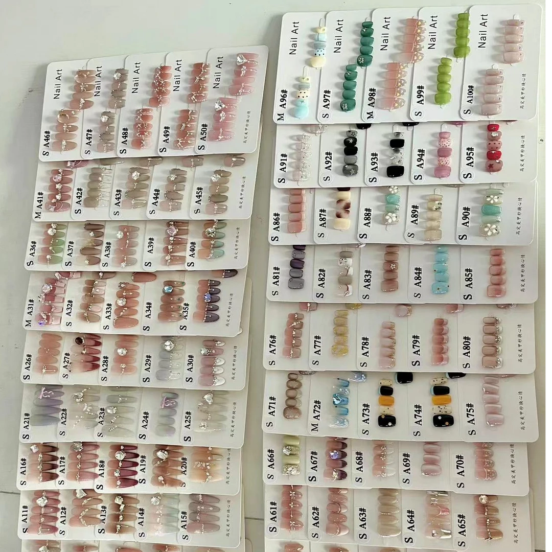 高品质编码201-260#换季更新专属链接~手工设计轻奢显白穿戴甲