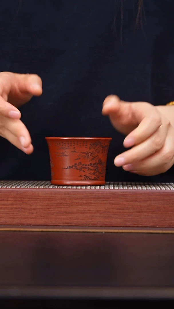 茶杯紫砂004国企品牌 宜兴紫砂溯源