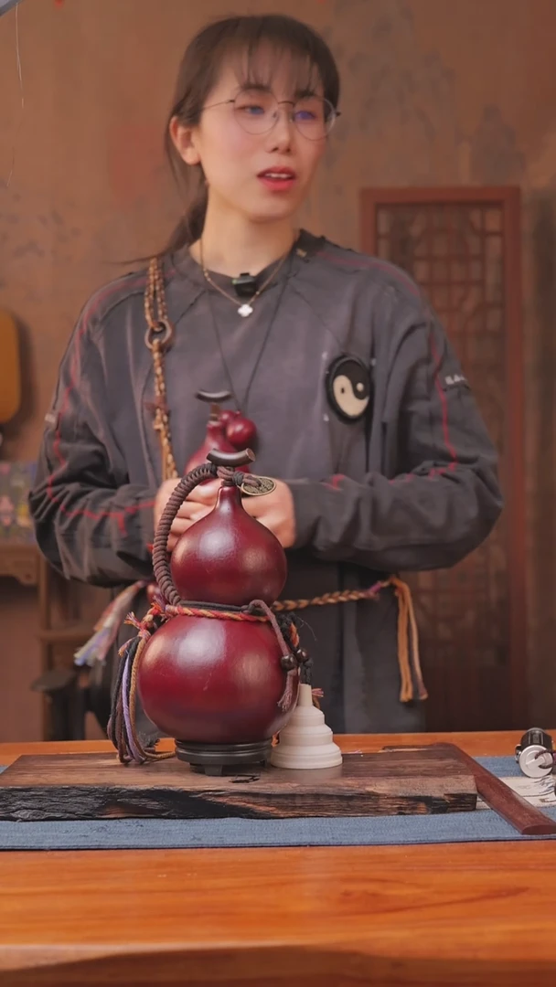 1216号链接精品大漆葫芦现货现发[一物一拍]