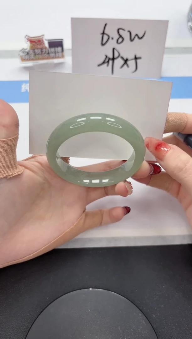 【闪购商品】石英质玉手镯未镶嵌A234-54.7