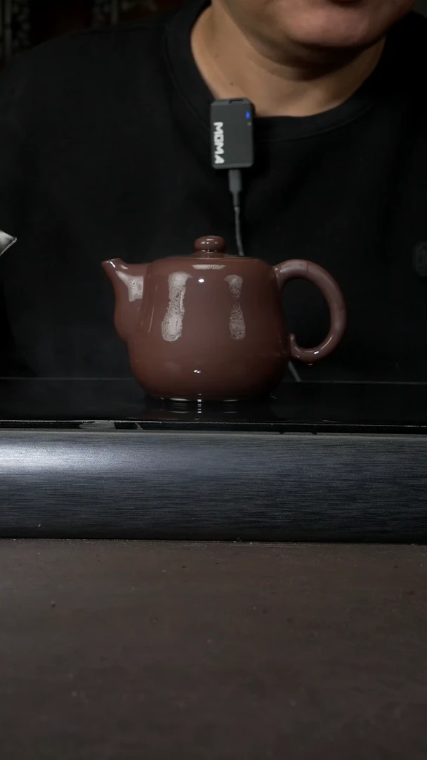 【闪购商品】紫砂茶壶紫泥 幕古茶壶280cc 007