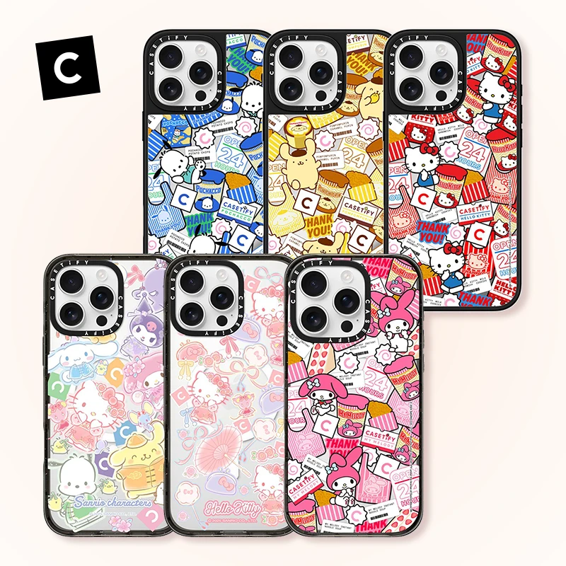 三丽鸥 x CASETiFY 满印贴纸系列联名 适用iPhone16/15/14