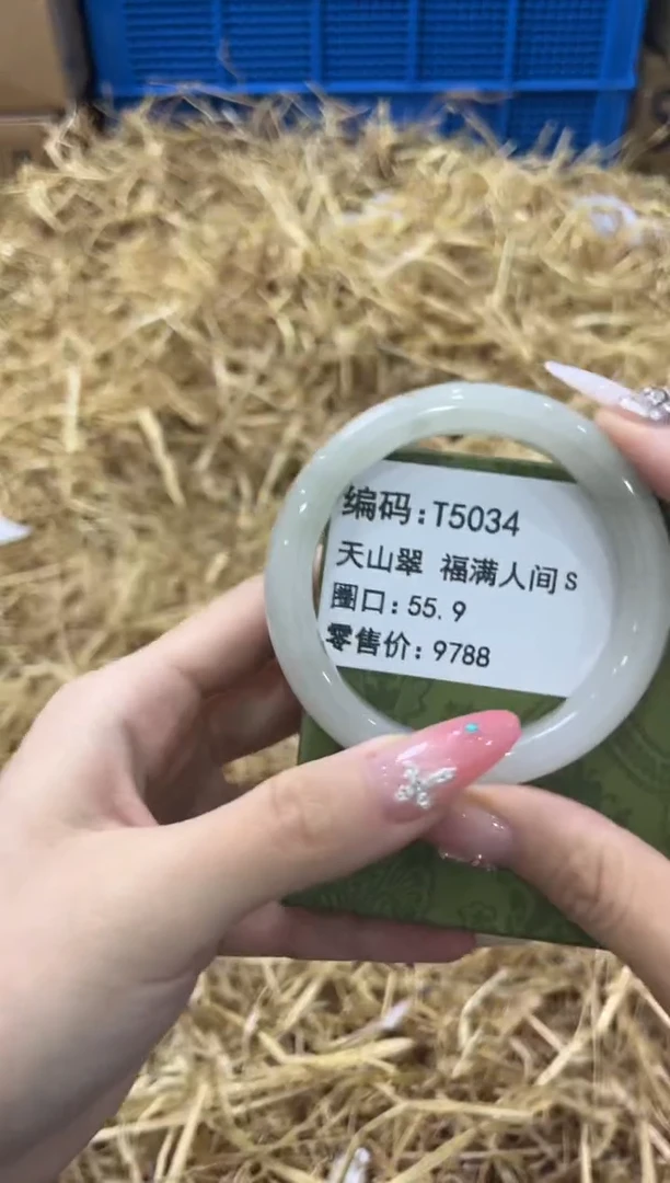 未镶嵌手镯石英质玉T5034