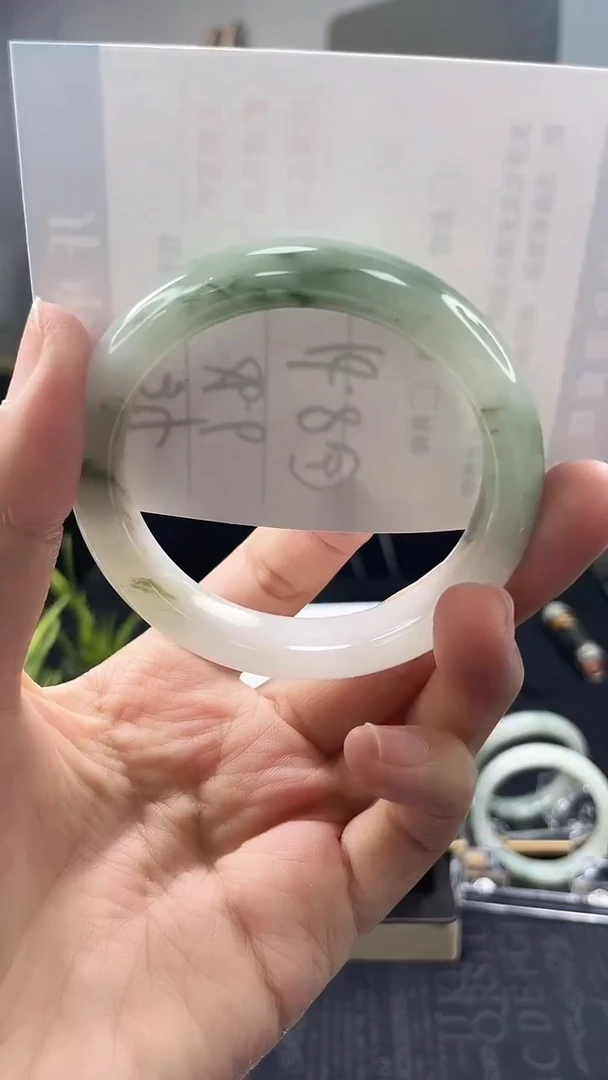 未镶嵌手镯石英质玉A34-56`57