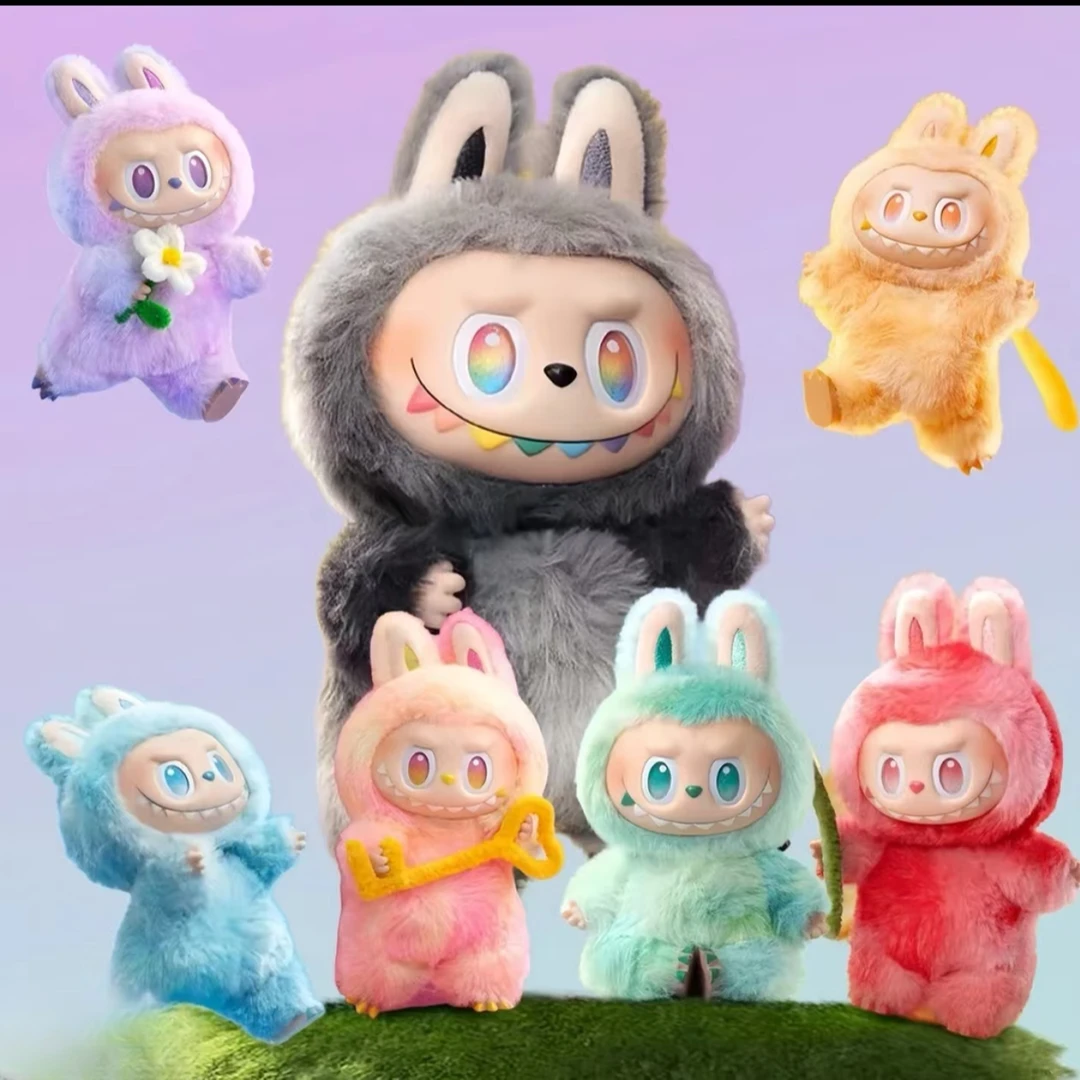 （祖国版）3.0前方高能三代马卡龙搪胶毛绒公载（随机颜色发货）X