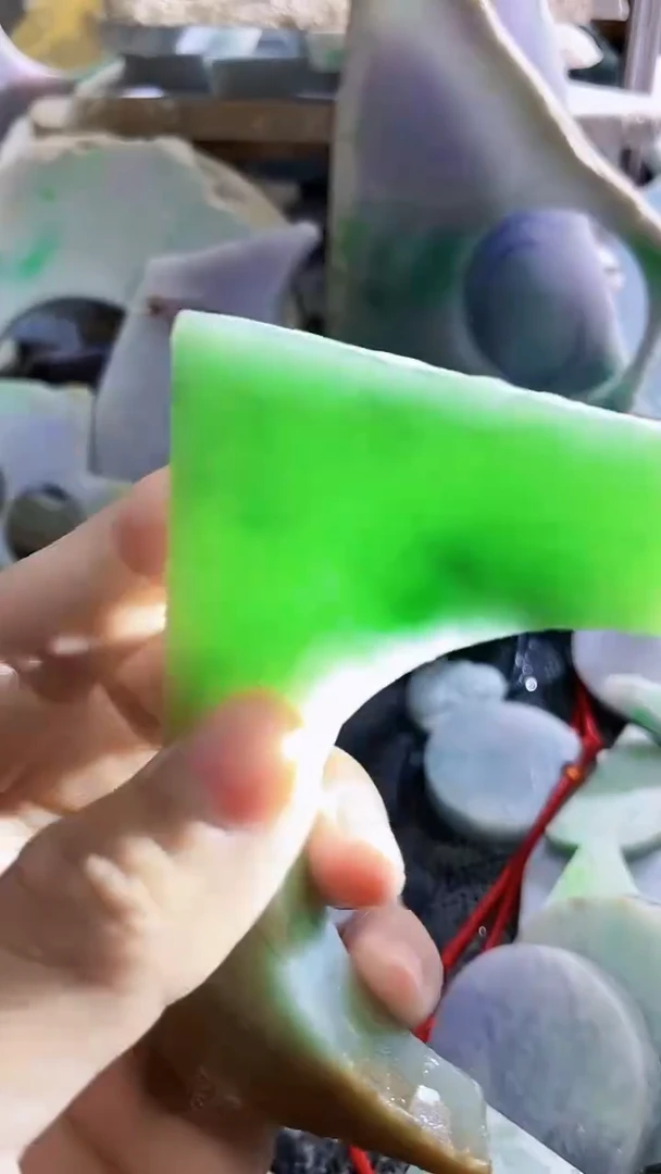 裸石翡翠天然货翡翠板料