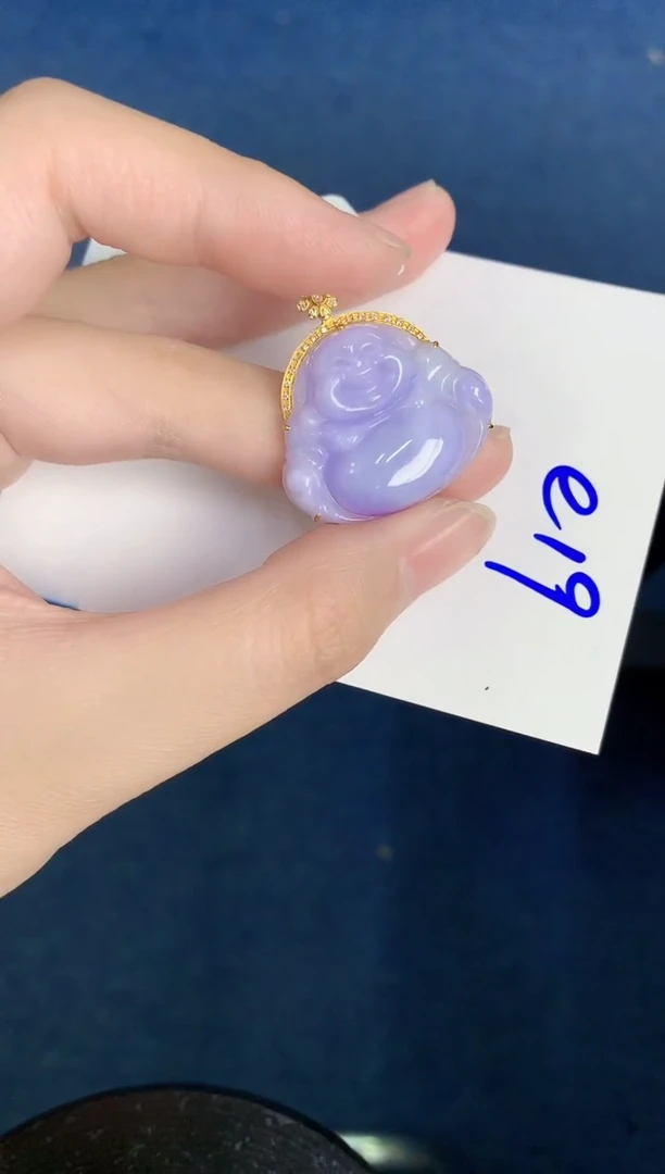 【闪购商品】翡翠颈饰18K金镶嵌000000000