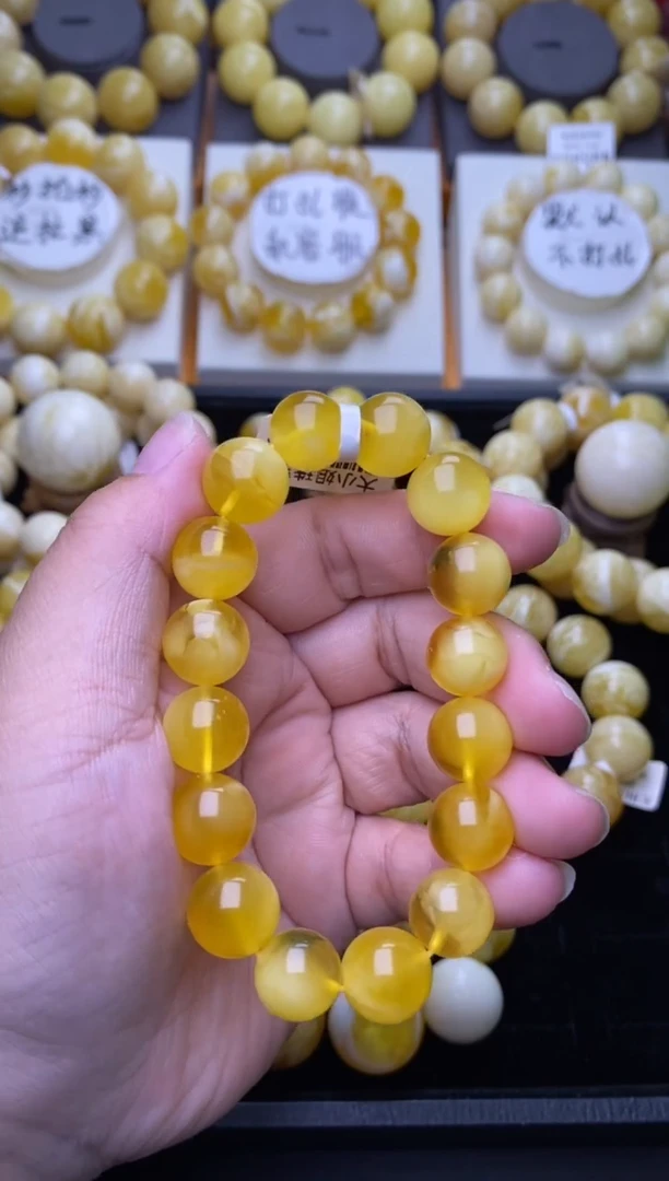 裸石琥珀未镶嵌大小姐珠宝严选54