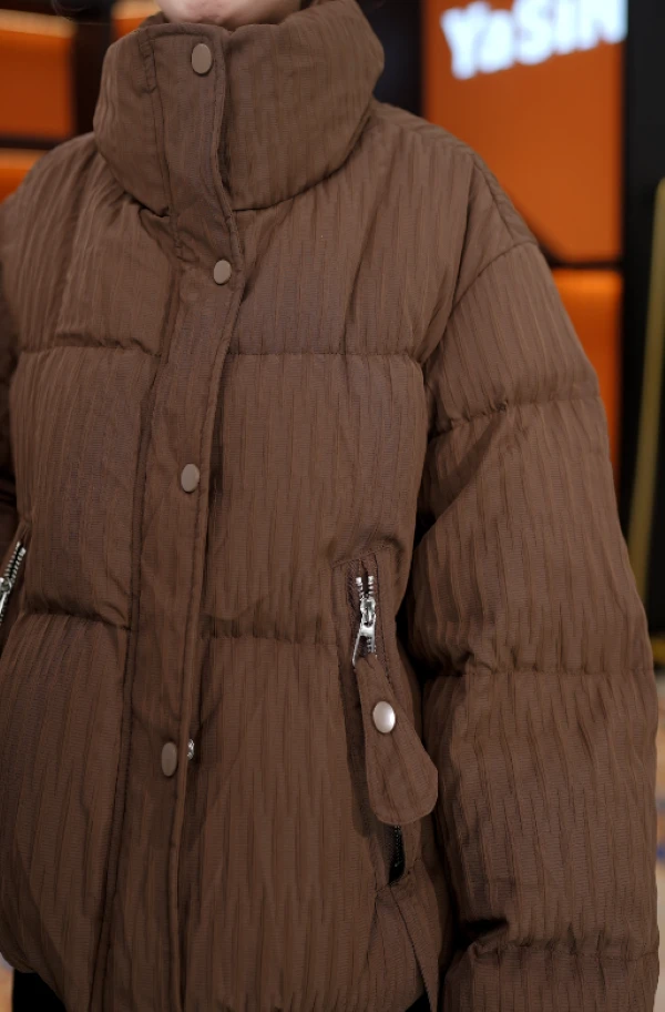 YRF5067杭州正品羽绒服2025上新美拉德高定色时尚保暖外套