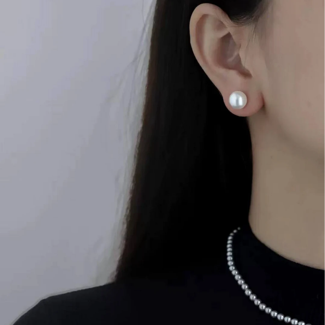 非金属仿珍珠耳饰 格调美美气质 百搭时尚珍珠耳钉