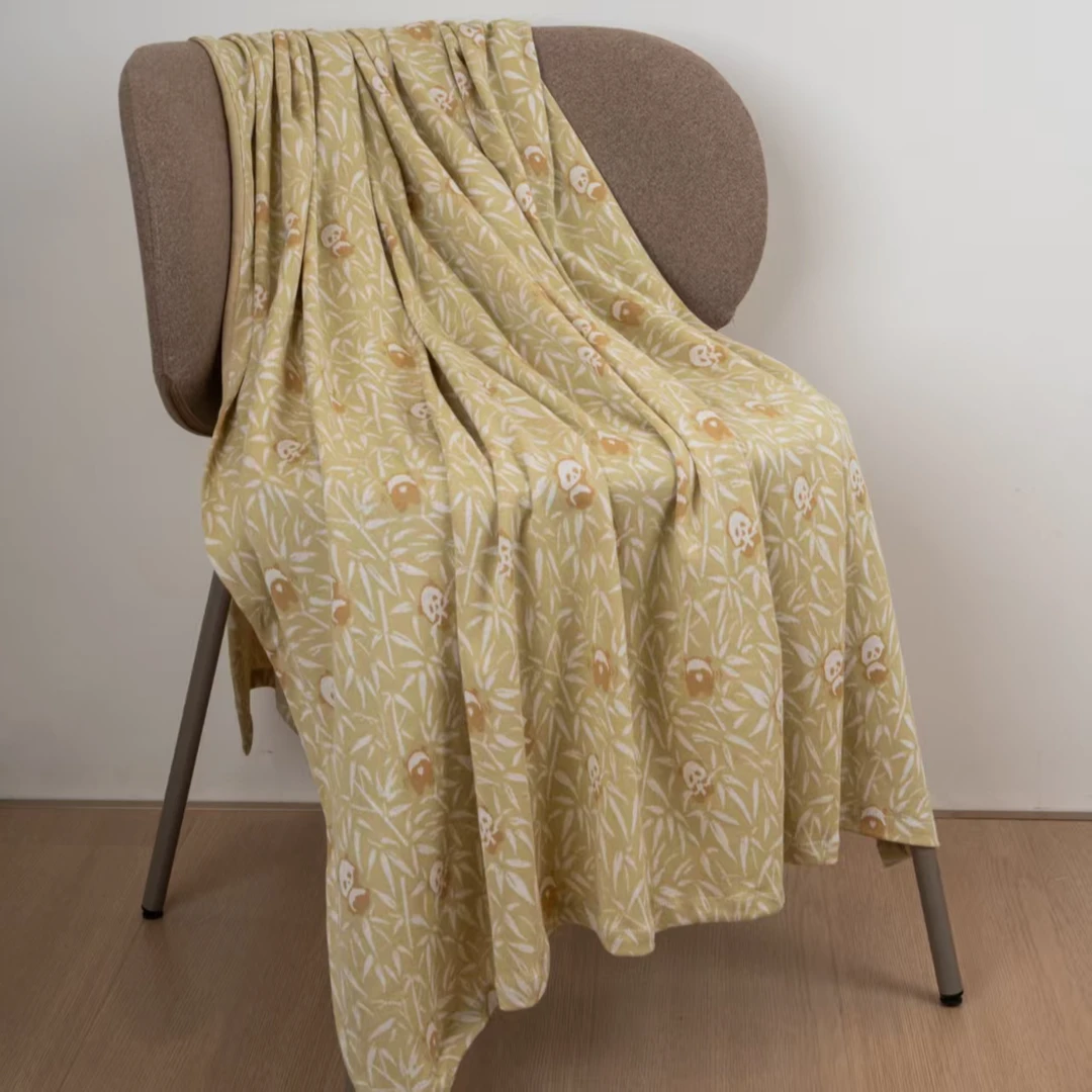 雅赞 多功能针织毯 床单盖毯+枕套 亲肤柔软可水洗