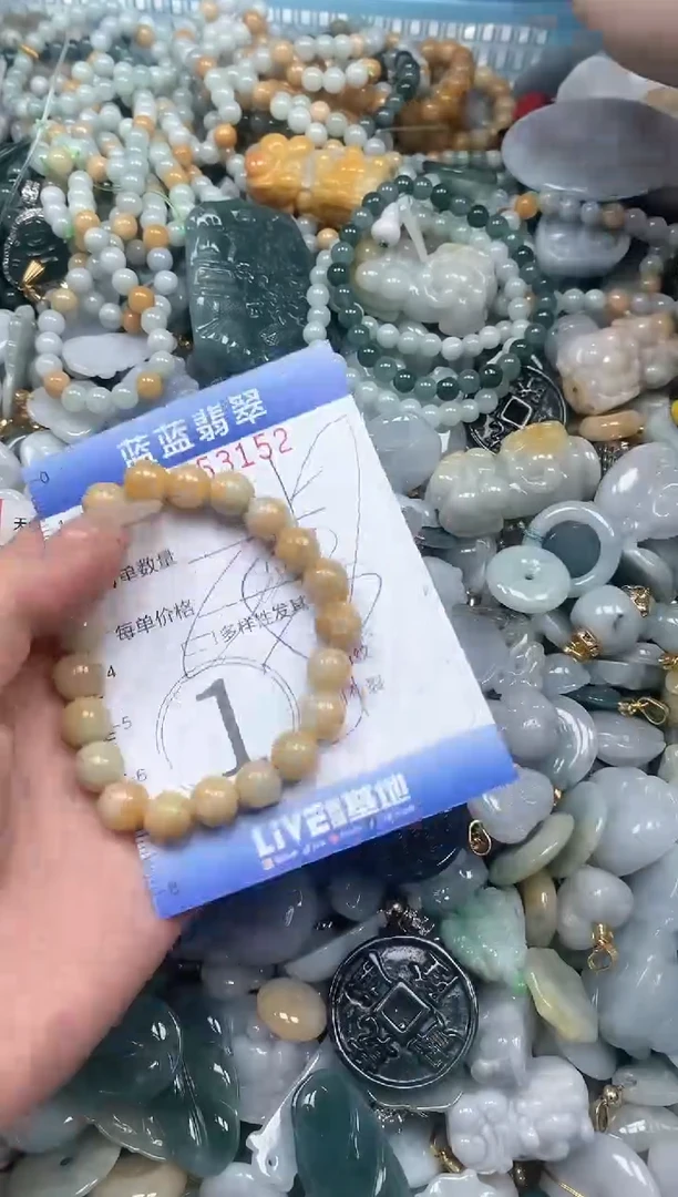 【闪购商品】翡翠颈饰未镶嵌闪购0153152多样性发其一