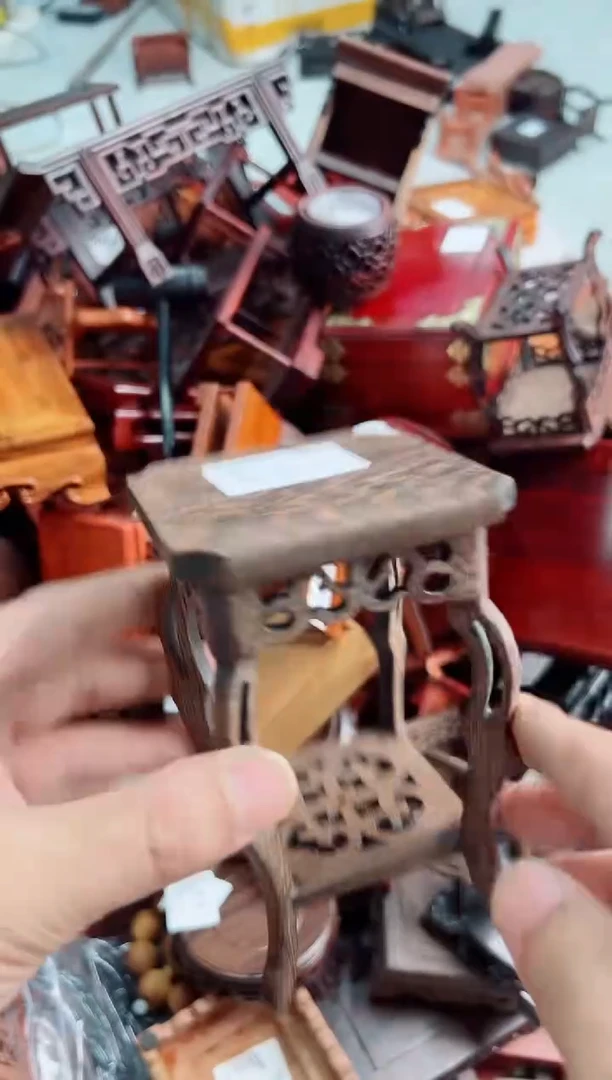 木100底座花架摆件处理