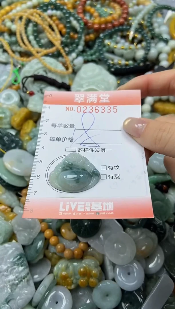 未镶嵌挂件翡翠闪购0236335