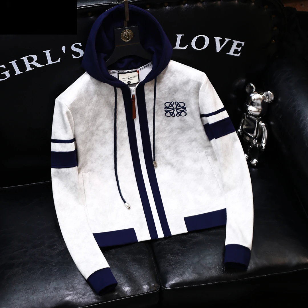 INOABADEN/因纳巴敦男士夹克休闲衣服外套时尚开衫扎染高端外套潮