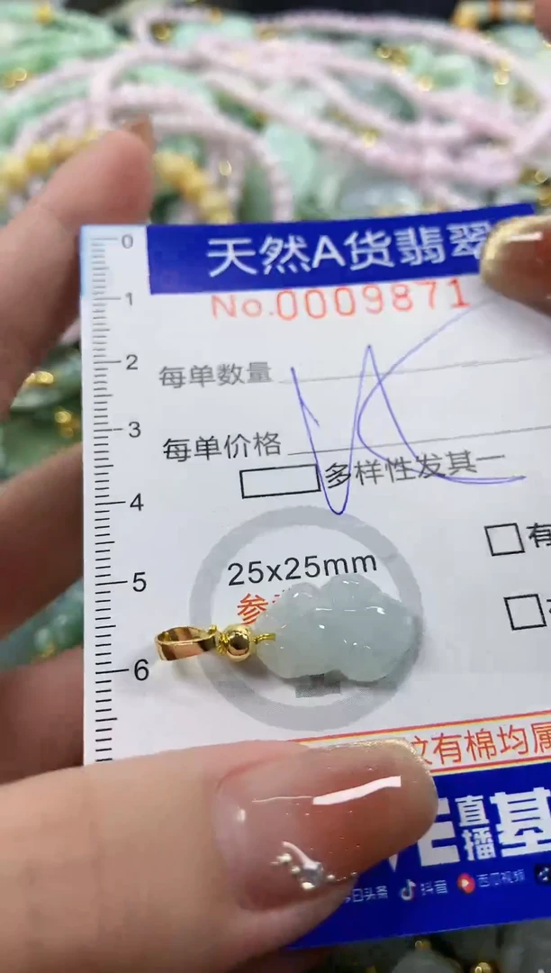 颈饰未镶嵌翡翠天然A货翡翠