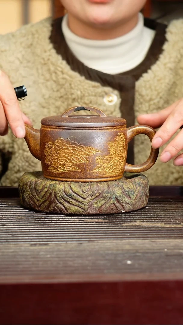 宜兴原矿紫砂壶茶壶宜兴原矿紫砂壶茶壶300C