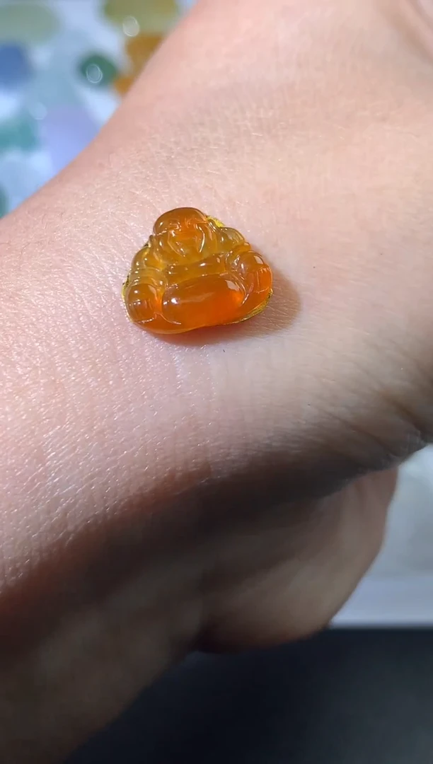 未镶嵌定制翡翠毛货 11.2*13.2*2.8